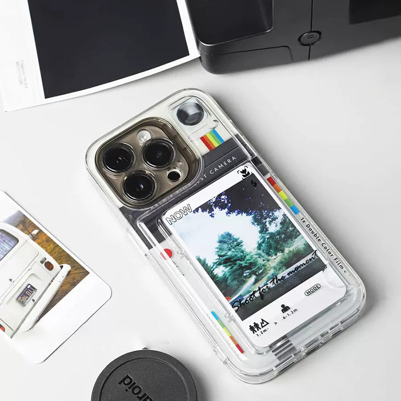 Camera Theme-Imd Double-Layer Craft Card Phone Case-WK04