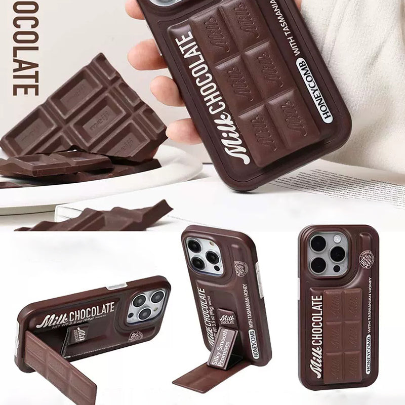 Chocolate Theme Imd Sponge Filled All-Inclusive Mobile Phone Case-WK02