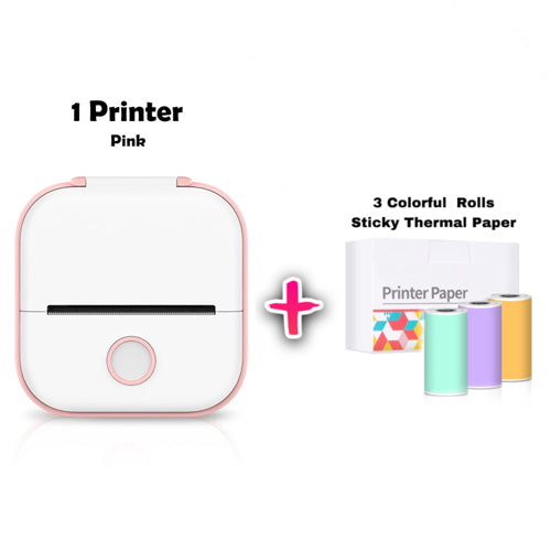 Pocket mobilt skrivare-T02 MiniName