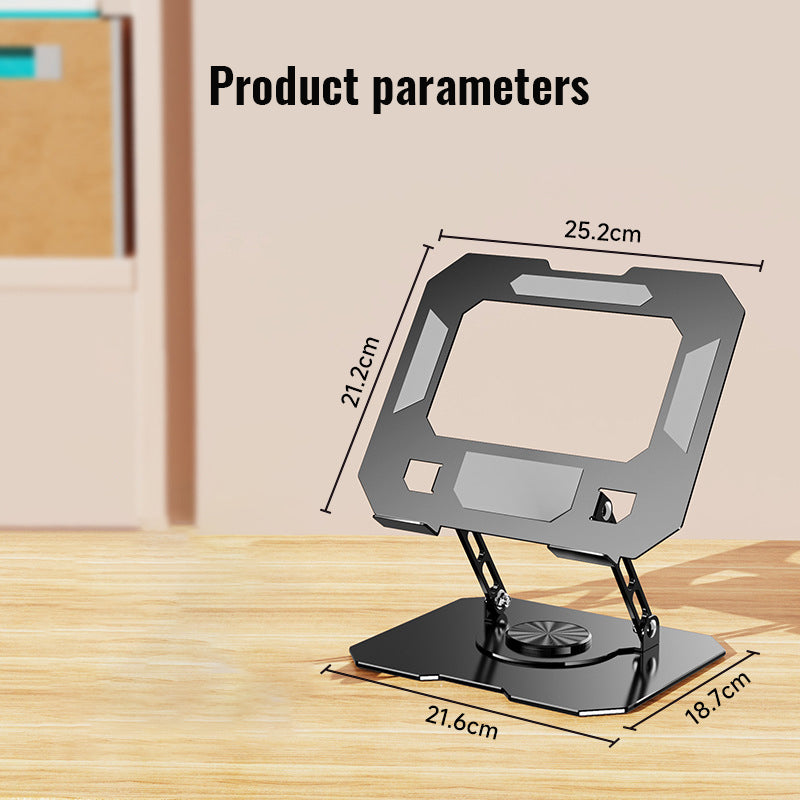 Hohle Wärme ableitung Aluminium legierung Laptop Holder-JS258