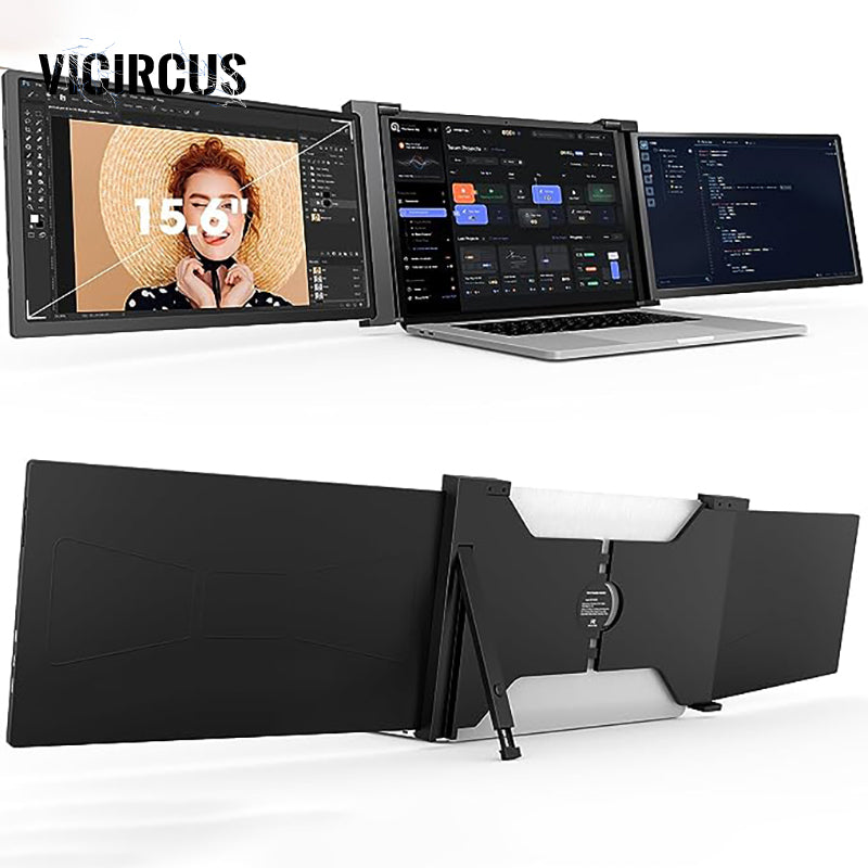 FOPO Max 15,6 pollici Monitor triplo per laptop-S156