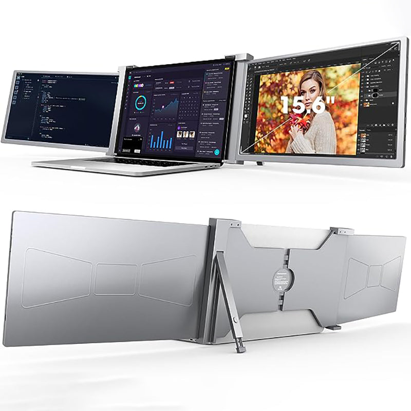 FOPO Max 15,6 pollici Monitor triplo per laptop-S156