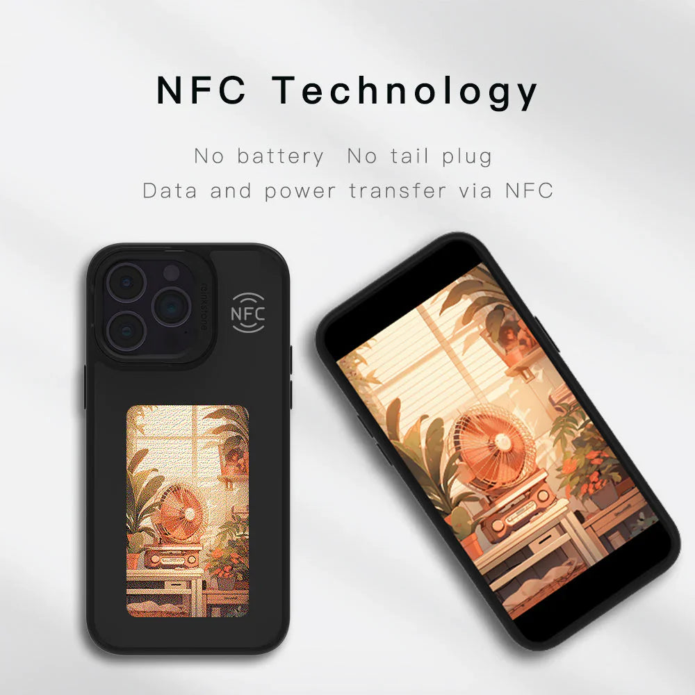 Ink Screen DIY Display NFC Cellphone Cases-X11