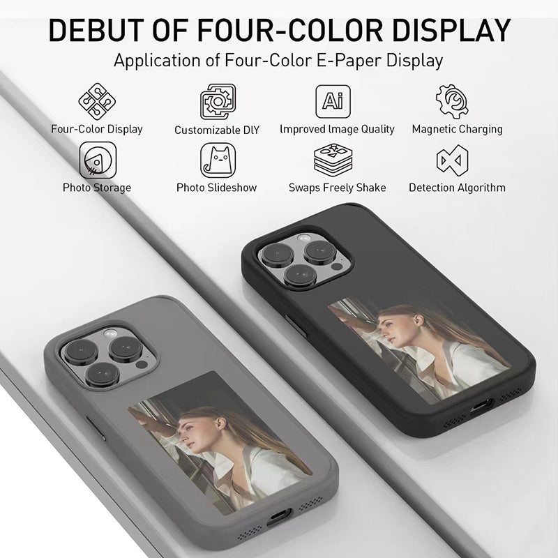 Ink Screen DIY Display NFC Cellphone Cases-X11