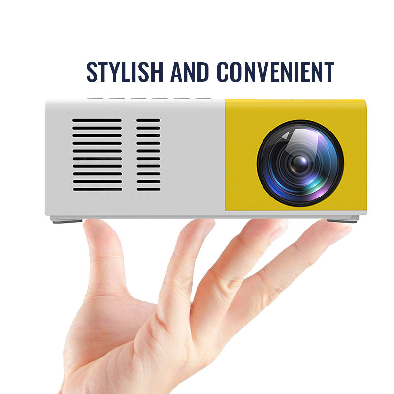 Portable Smart 1080P Projector/Mini Home Theater-YG300