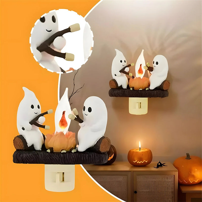 🎃Ghost Campfire NightLight-GB01