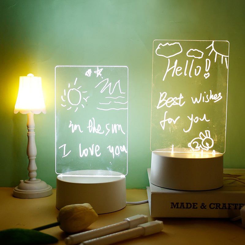 LED Note Board Night Light-Home/Office/Gift-ZDK1