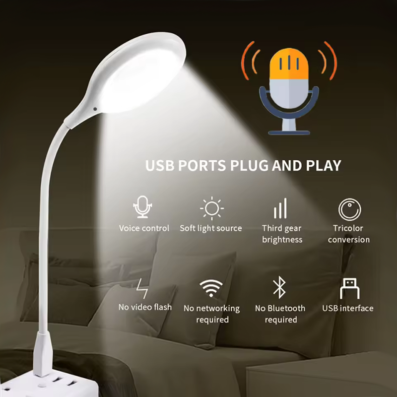 USB Sleep-Aid Voice-Activated Night Light