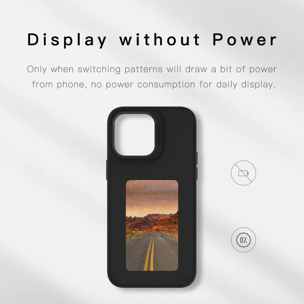 Ink Screen DIY Display NFC Cellphone Cases-X11