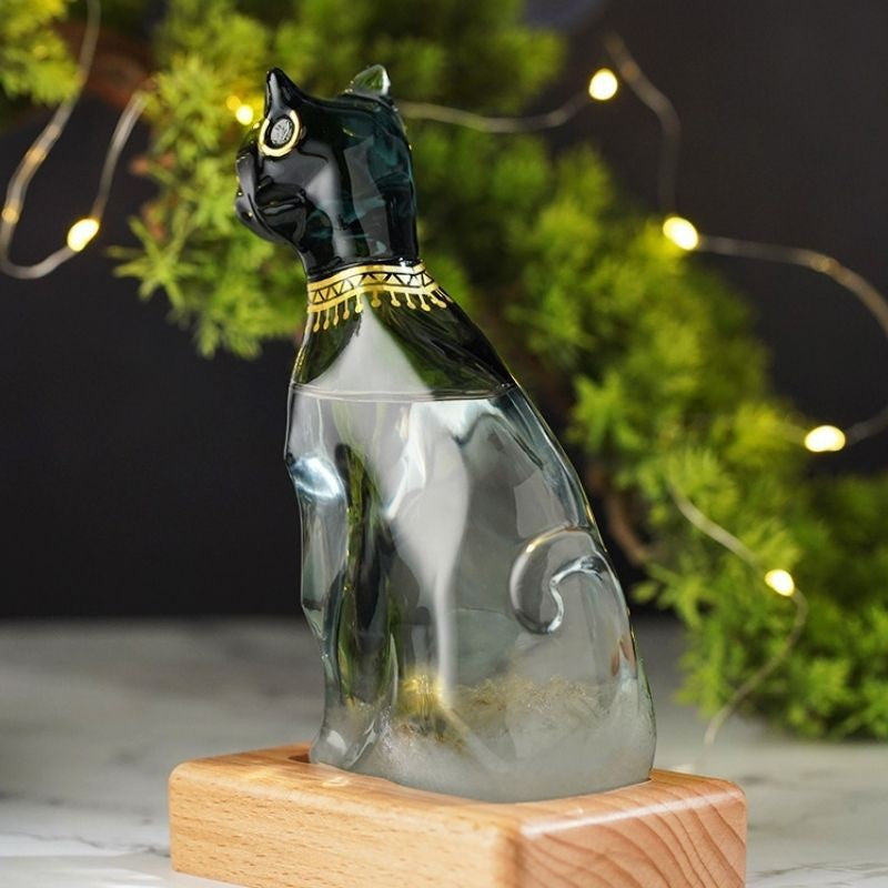 Egyptian Cat Weather Forecast Bottle