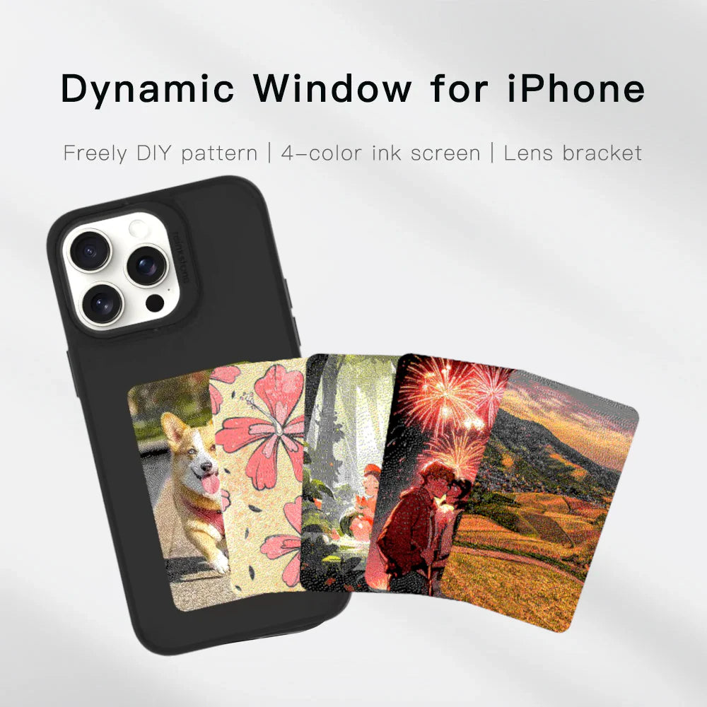 Ink Screen DIY Display NFC Cellphone Cases-X11